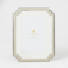 Silver Art Deco Photo Frame | Congratulations NZ