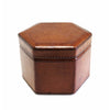 Mens Jewellery Box | Hexagonal Leather