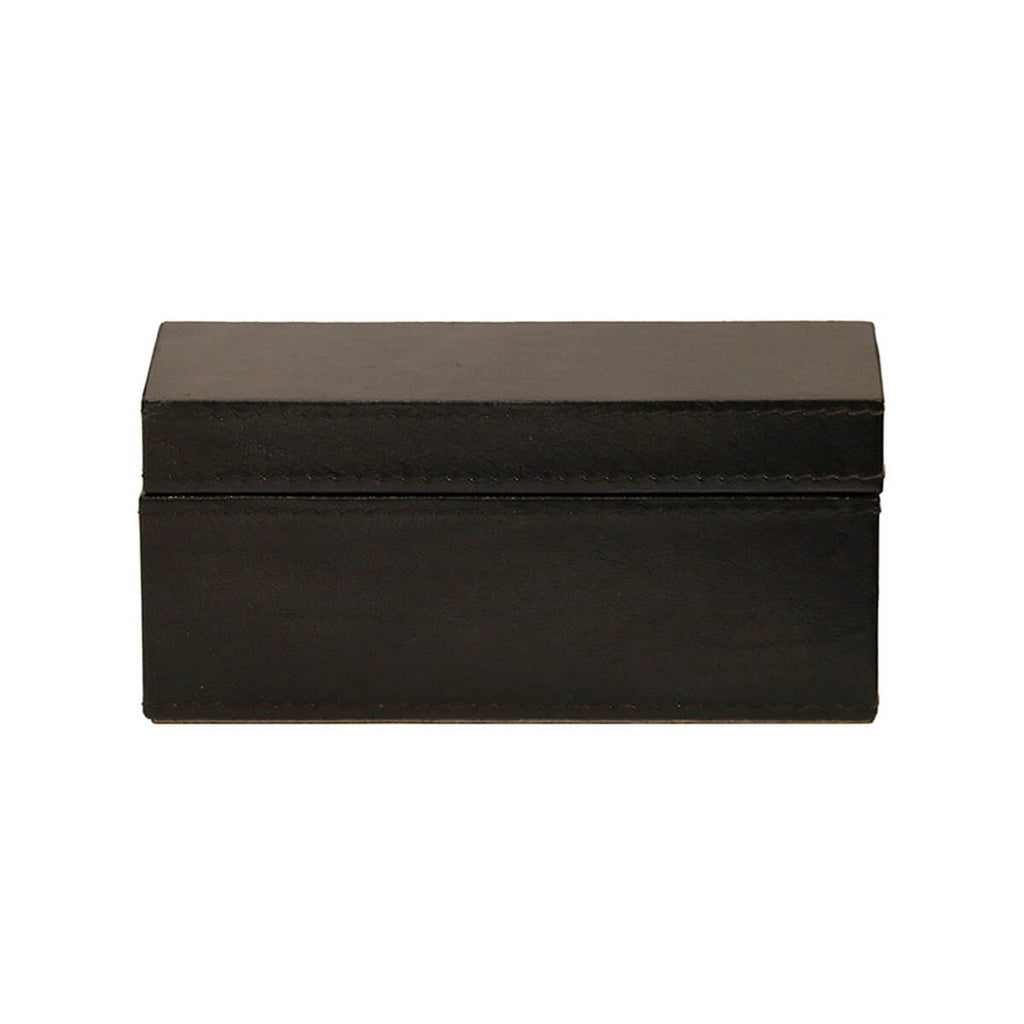 Men’s Jewellery Box | Dark Leather Man Box