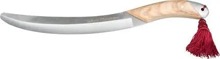 Champagne Sabre Stainless Steel with oak handle