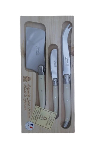 Laguiole Ivory Cheese Set