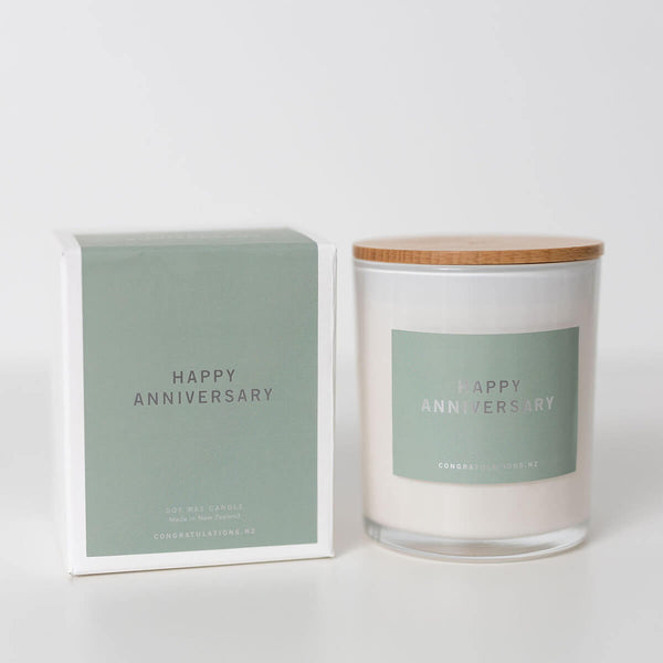 Happy Anniversary Candle from Congratulations NZ