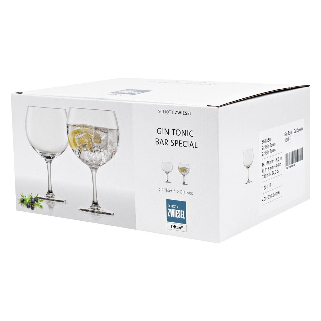 Gin Tonic Bar Special set of 2 glasses