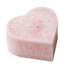 Heart Candle pink