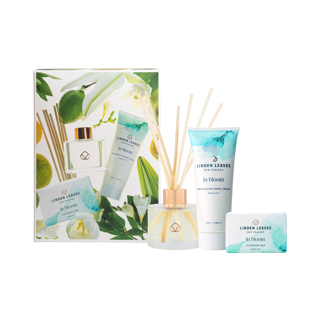 Aqua Lily Hands and home gift set