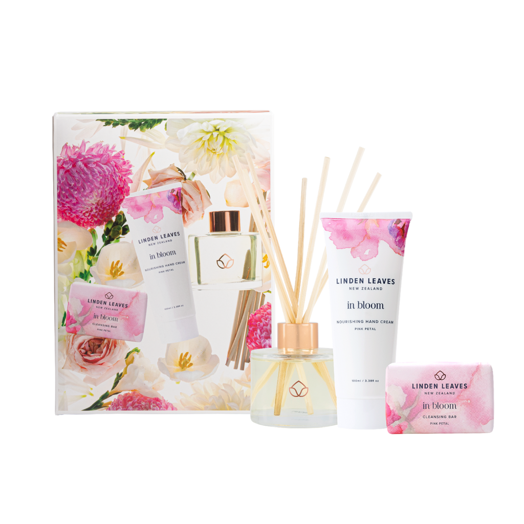 Pink Petal hands and home gift set