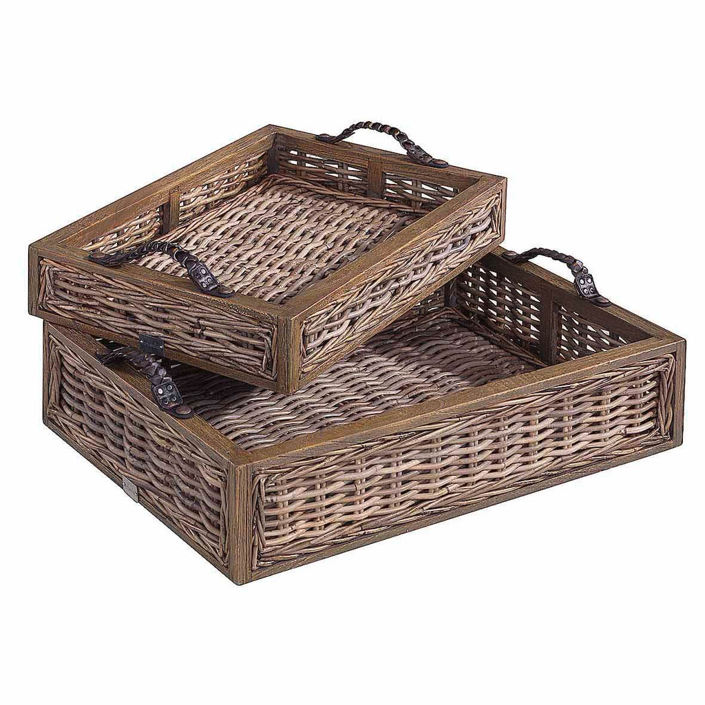 Rattan Serving Tray