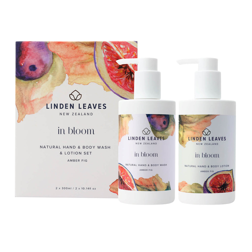 Body Wash and Lotion Set | Linden Leaves in Bloom