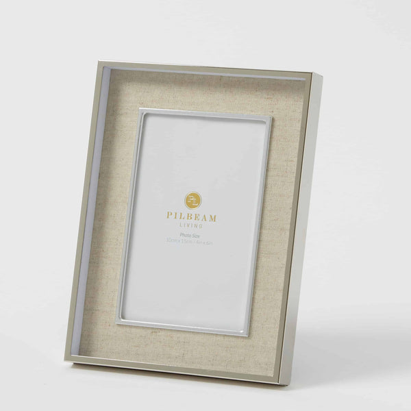 LInen Photo Frame 4 x 6 inch