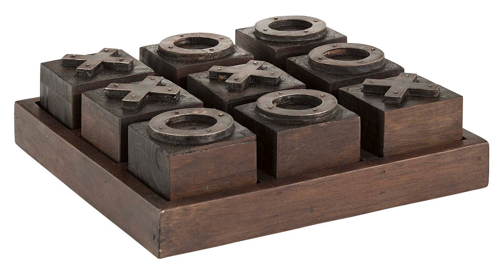 Noughts and Crosses Antique Finish