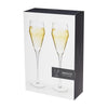 Set 2 Crystal Prosecco Glasses