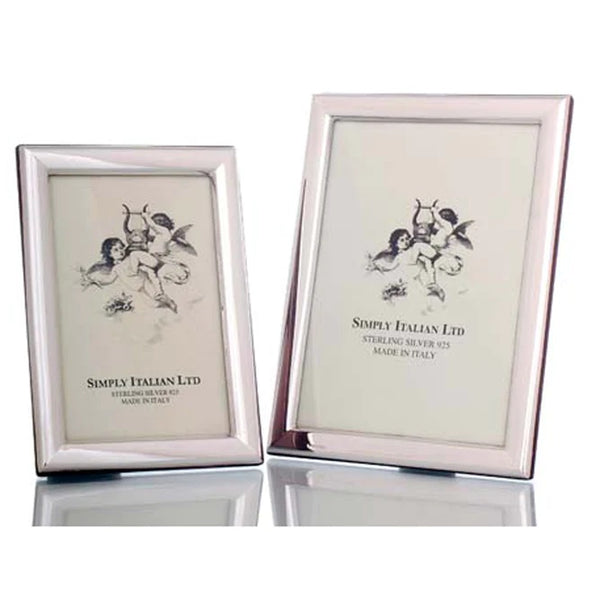 Sterling Silver Modern Photo Frame