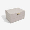 Stackers Classic Jewellery Box set of 3 Taupe