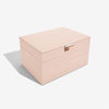 Stackers Classic Jewellery Box set of 3 blush