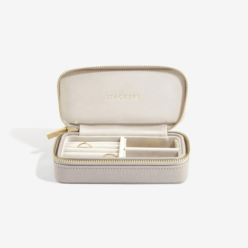 Stackers Travel jewellery Box Taupe