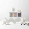 Triple mini soy candle gift set awaroa, peony rose, black iris