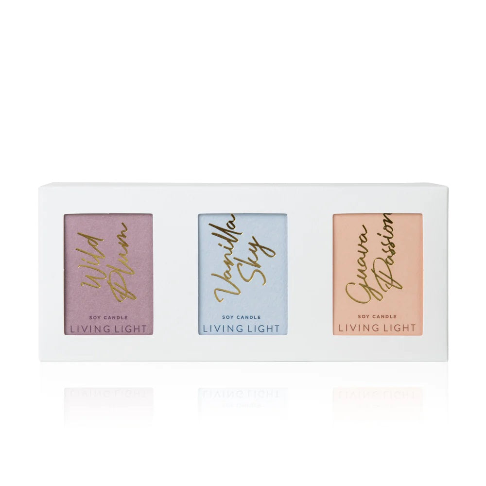 Tripple mini gift set - wilp plum, vanilla sky, guava passion