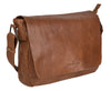 Urban Forest Cognac Leather Satchel