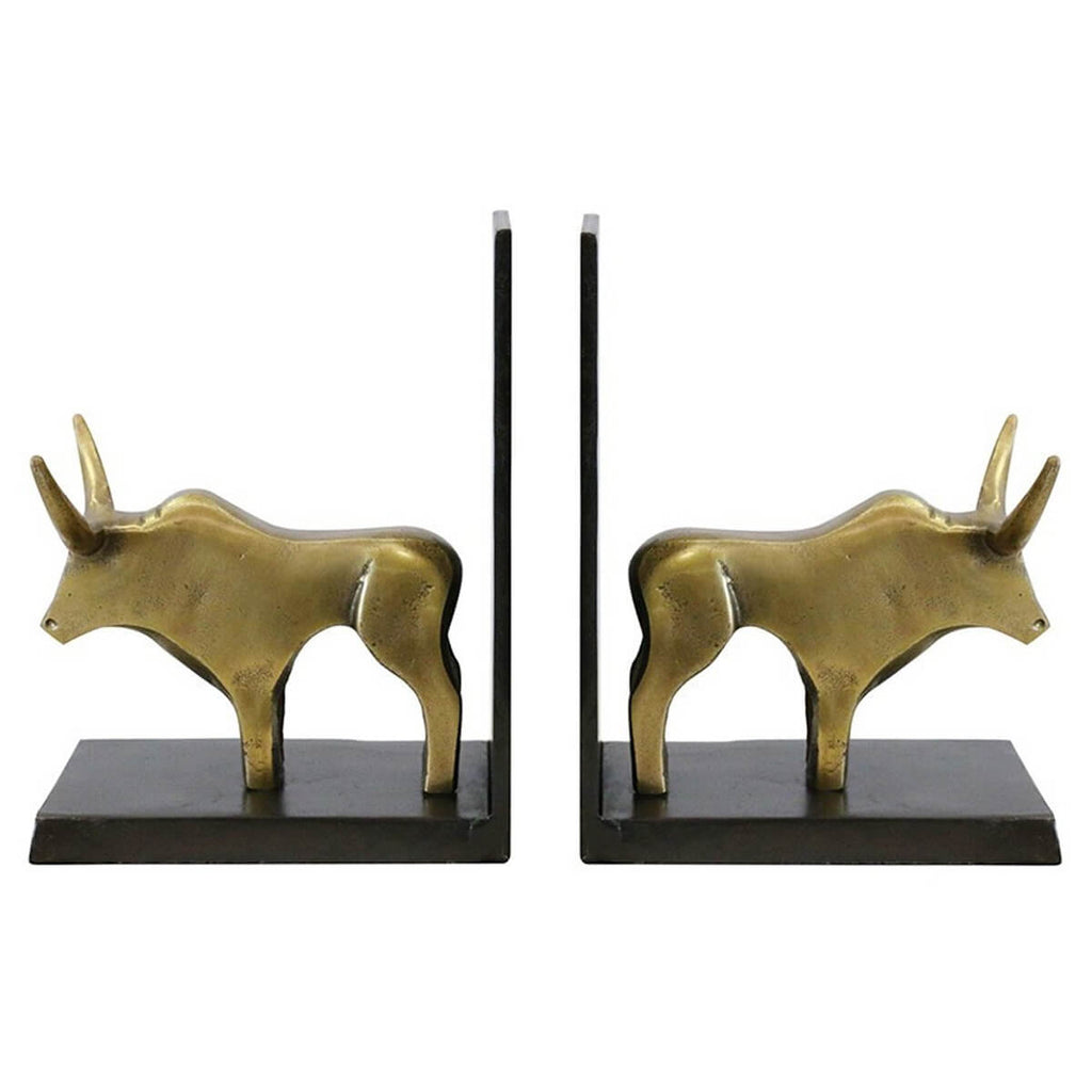 Bull Bookends