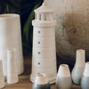 Porcelain tealight lighthouse